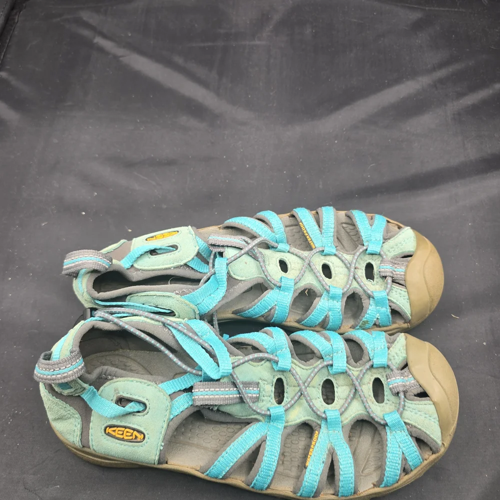 Keen Blue and Gray Sandals with‎ Rugged Sole